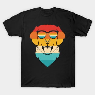 Dog Retro Retriever T-Shirt